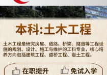 【四川职英教育】国家开放大学本科·专升本【土木工程】学历提升—1月1号开学计算学籍/教育部直属/免试入学/全程校考/教务助学/毕业无忧