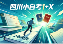【四川职英教育】在职专科轻松升本·报考第二本科学历/高效规划快速提升学历层次—小自考1+X模式，1年考完，1.5年毕业