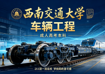 【四川职英教育】西南交通大学2026年成人高考·函授本科【车辆工程】专业招生简章—211双一流名校/学信网终身可查 